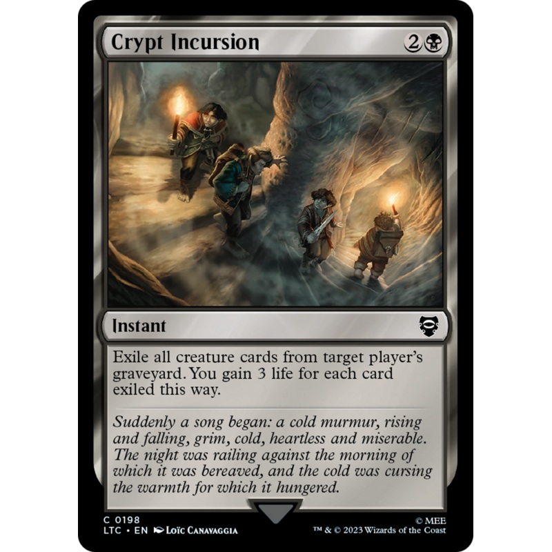 Crypt Incursion [The Lord of the Rings: Tales of Middle-Earth Commander]
