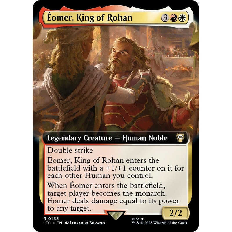 Eomer, King of Rohan (Extended Art) [The Lord of the Rings: Tales of Middle-Earth Commander]