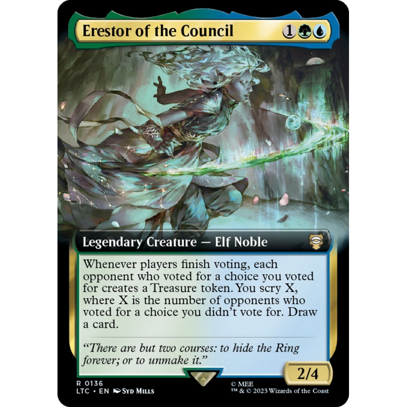 Erestor of the Council (Extended Art) [The Lord of the Rings: Tales of Middle-Earth Commander]