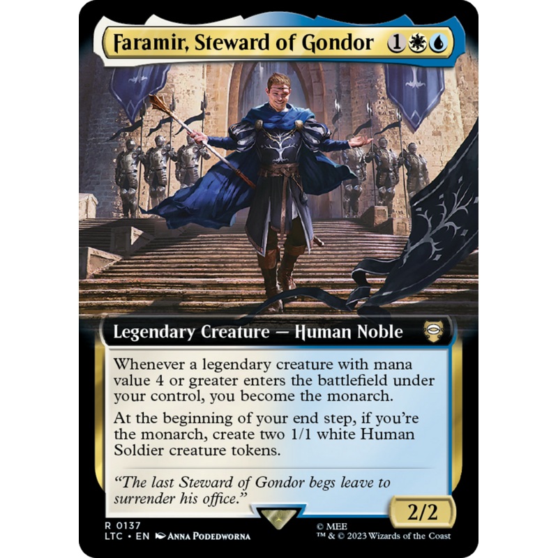 Faramir, Steward of Gondor (Extended Art) [The Lord of the Rings: Tales of Middle-Earth Commander]