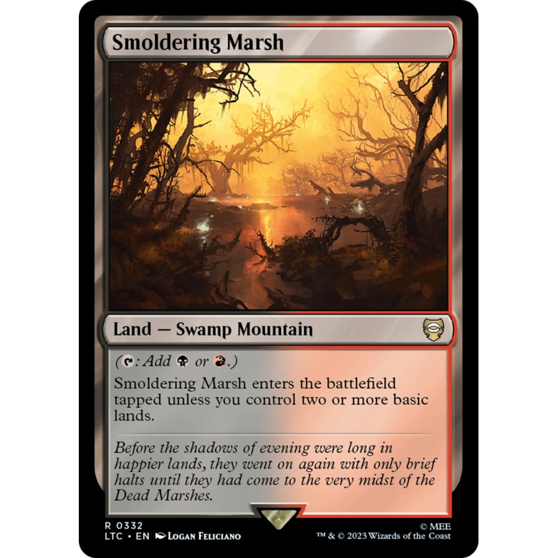 Smoldering Marsh [The Lord of the Rings: Tales of Middle-Earth Commander]