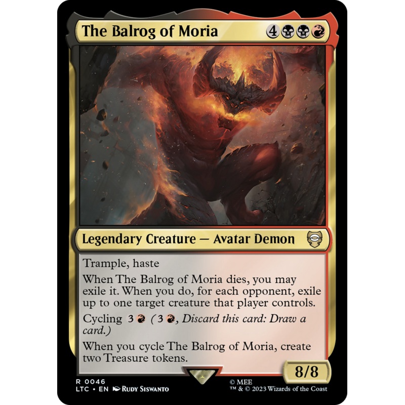 The Balrog of Moria [The Lord of the Rings: Tales of Middle-Earth Commander]