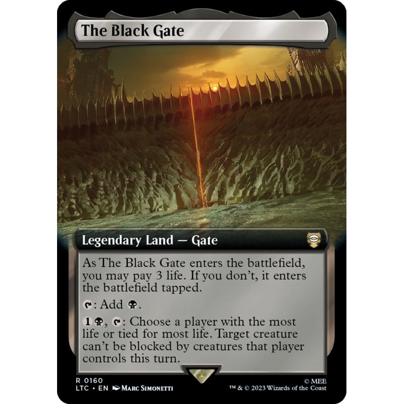 The Black Gate (Extended Art) [The Lord of the Rings: Tales of Middle-Earth Commander]