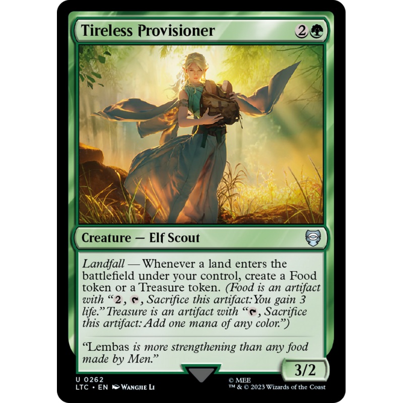 Tireless Provisioner [The Lord of the Rings: Tales of Middle-Earth Commander]