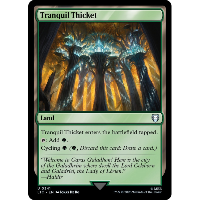 Tranquil Thicket [The Lord of the Rings: Tales of Middle-Earth Commander]