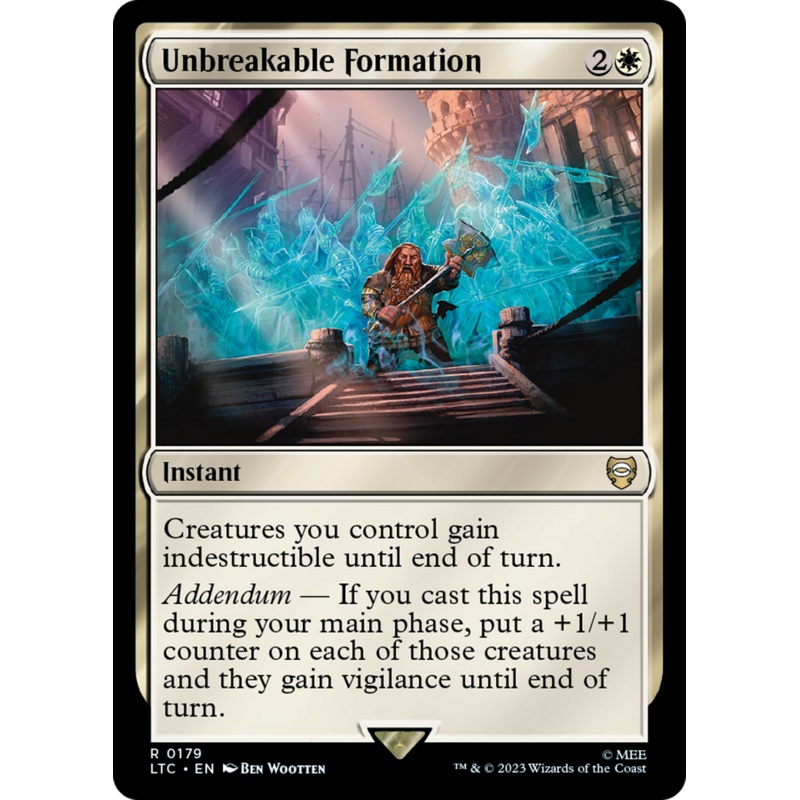 Unbreakable Formation [The Lord of the Rings: Tales of Middle-Earth Commander]