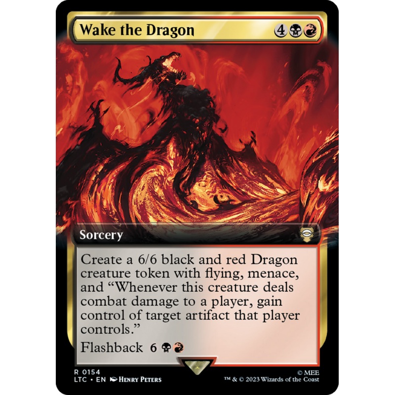 Wake the Dragon (Extended Art) [The Lord of the Rings: Tales of Middle-Earth Commander]