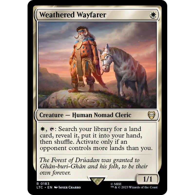 Weathered Wayfarer [The Lord of the Rings: Tales of Middle-Earth Commander]