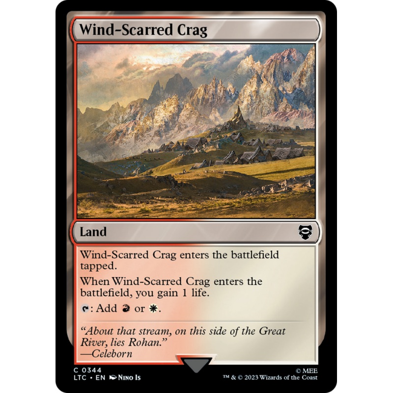 Wind-Scarred Crag [The Lord of the Rings: Tales of Middle-Earth Commander]