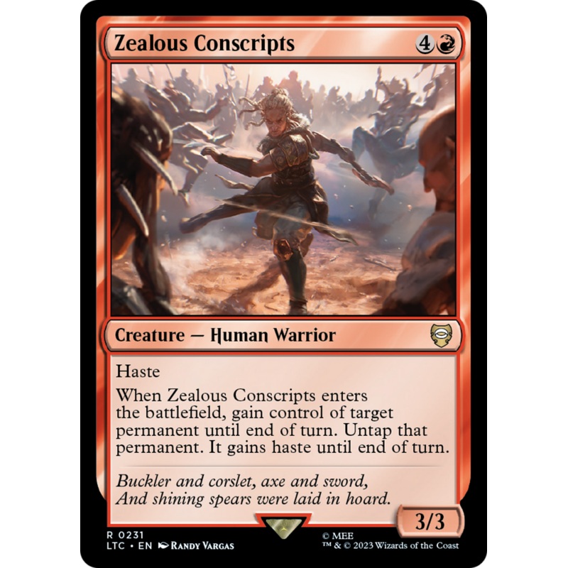 Zealous Conscripts [The Lord of the Rings: Tales of Middle-Earth Commander]