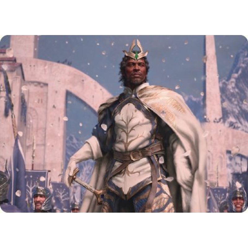 Aragorn, King of Gondor Art Card [The Lord of the Rings: Tales of Middle-earth Art Series]