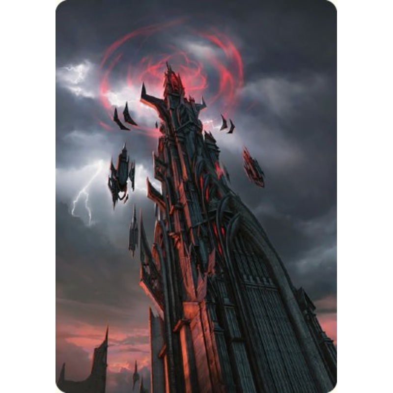 Barad-dur Art Card [The Lord of the Rings: Tales of Middle-earth Art Series]
