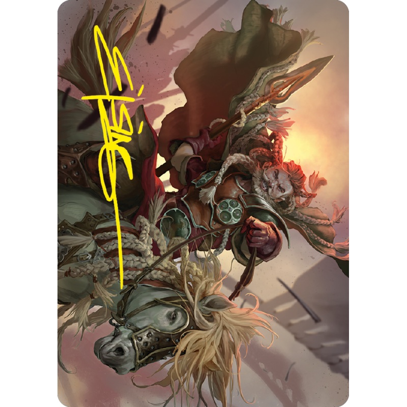 Eomer of the Riddermark Art Card (Gold-Stamped Signature) [The Lord of the Rings: Tales of Middle-earth Art Series]