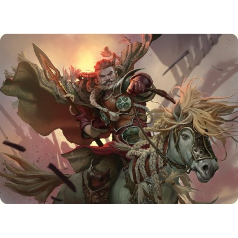 Eomer of the Riddermark Art Card [The Lord of the Rings: Tales of Middle-earth Art Series]
