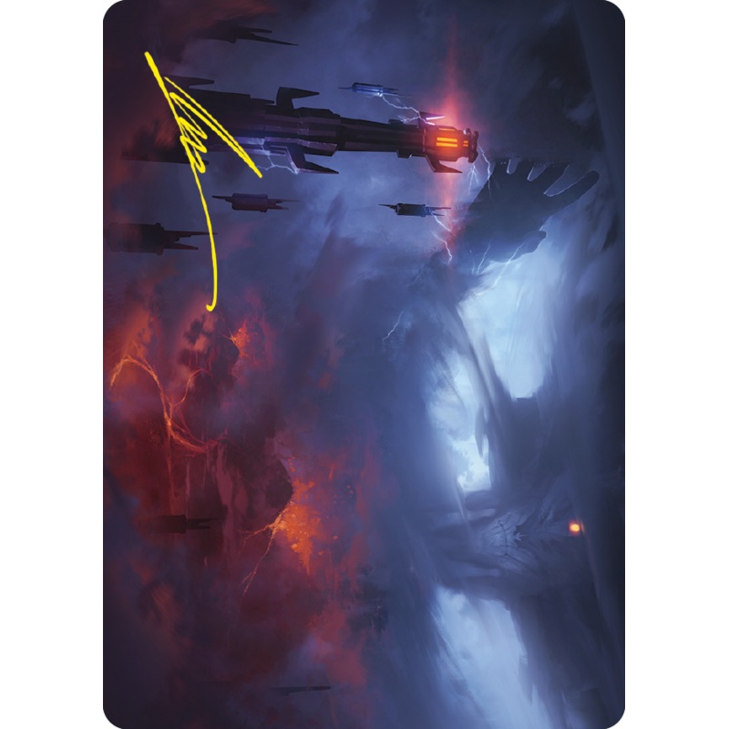 Shadow of the Enemy Art Card (Gold-Stamped Signature) [The Lord of the Rings: Tales of Middle-earth Art Series]