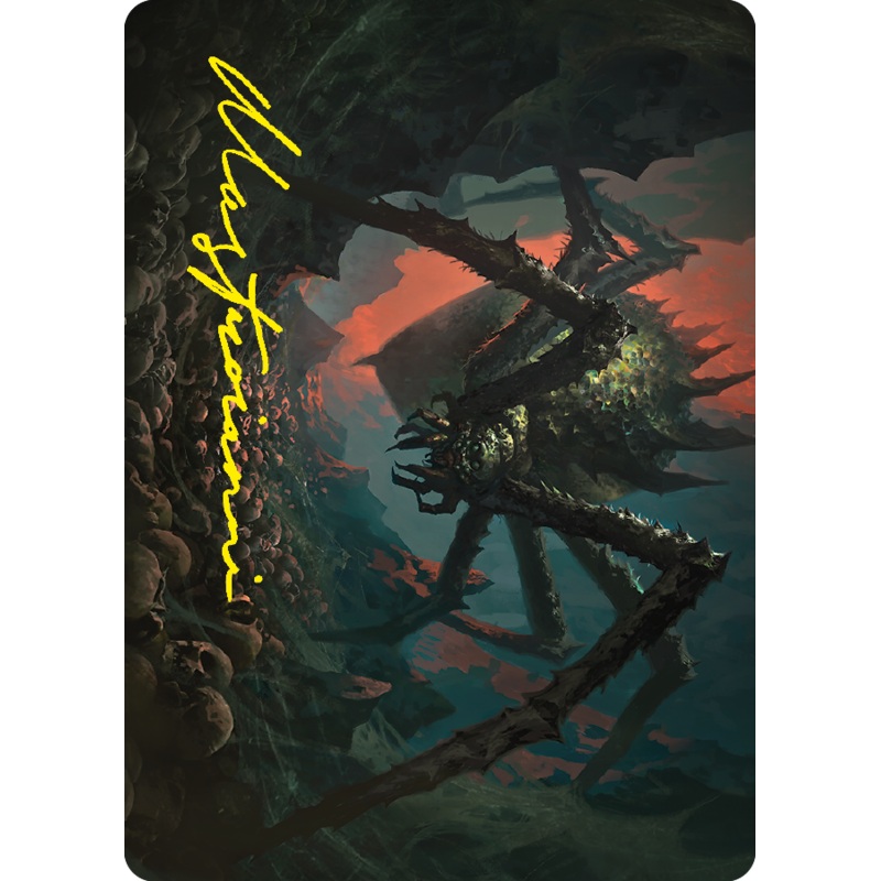 Shelob, Child of Ungoliant Art Card (Gold-Stamped Signature) [The Lord of the Rings: Tales of Middle-earth Art Series]