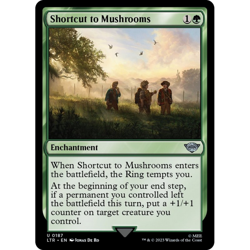 Shortcut to Mushrooms [The Lord of the Rings: Tales of Middle-Earth]