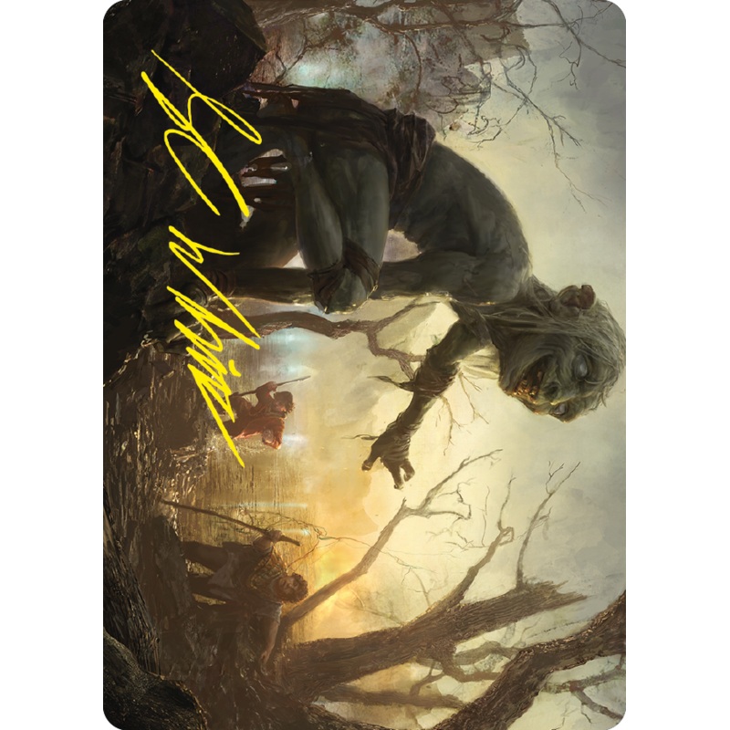 Smeagol, Helpful Guide Art Card (Gold-Stamped Signature) [The Lord of the Rings: Tales of Middle-earth Art Series]