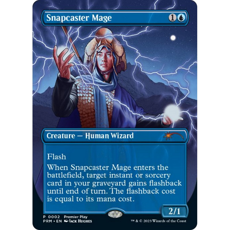Snapcaster Mage (Borderless Alternate Art) [Regional Championship Qualifiers 2023]