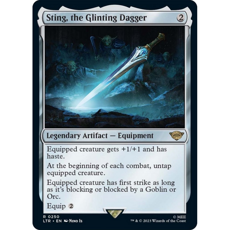 Sting, the Glinting Dagger [The Lord of the Rings: Tales of Middle-Earth]