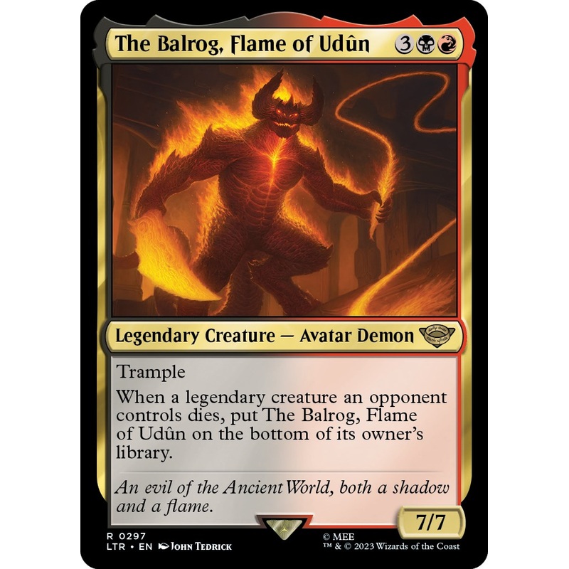 The Balrog, Flame of Udun [The Lord of the Rings: Tales of Middle-Earth]