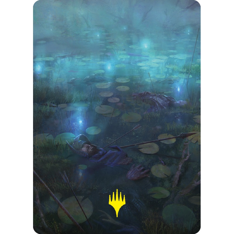 The Dead Marshes Art Card (Gold-Stamped Signature) [The Lord of the Rings: Tales of Middle-earth Art Series]