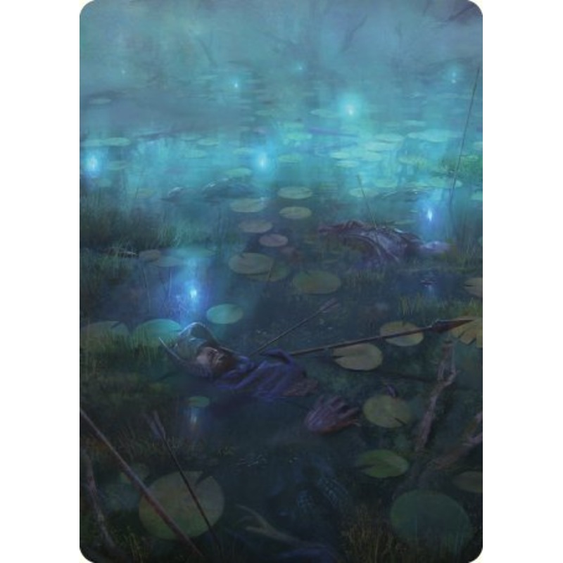 The Dead Marshes Art Card [The Lord of the Rings: Tales of Middle-earth Art Series]