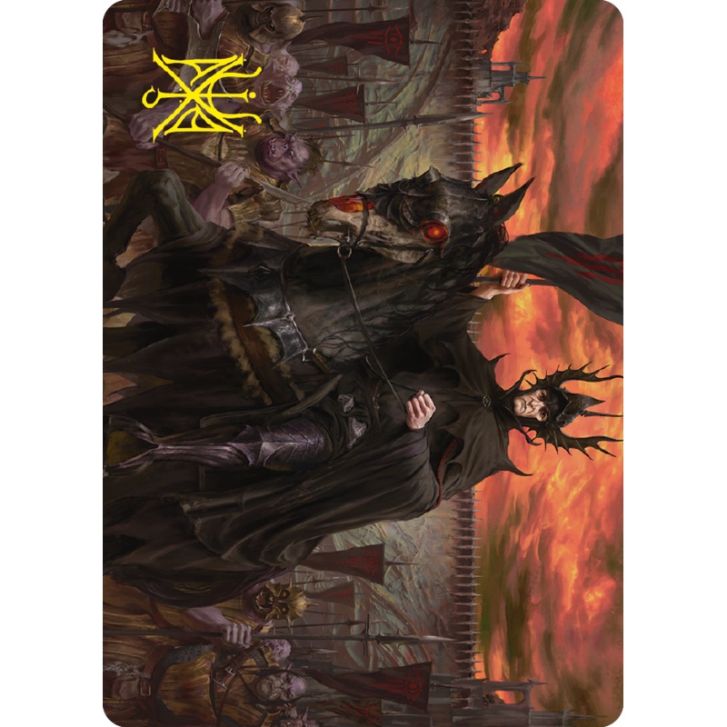 The Mouth of Sauron Art Card (Gold-Stamped Signature) [The Lord of the Rings: Tales of Middle-earth Art Series]