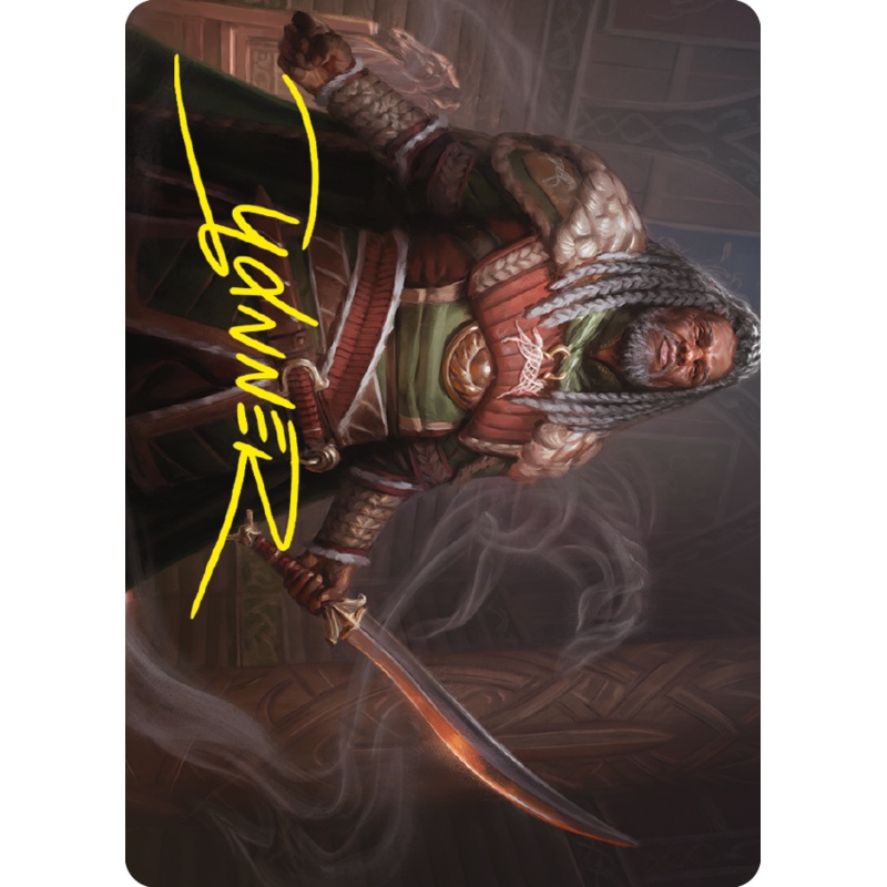 Theoden, King of Rohan Art Card (Gold-Stamped Signature) [The Lord of the Rings: Tales of Middle-earth Art Series]
