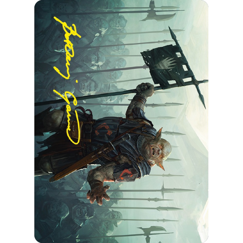Ugluk of the White Hand Art Card (Gold-Stamped Signature) [The Lord of the Rings: Tales of Middle-earth Art Series]