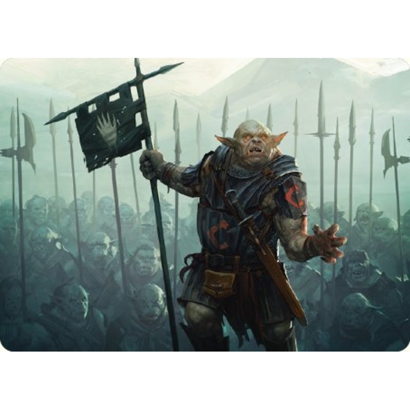 Ugluk of the White Hand Art Card [The Lord of the Rings: Tales of Middle-earth Art Series]