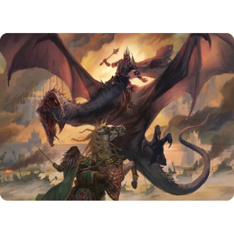 Witch-king, Bringer of Ruin Art Card [The Lord of the Rings: Tales of Middle-earth Art Series]