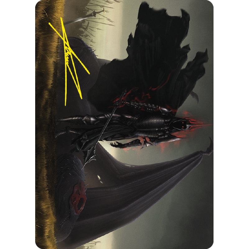 Witch-king of Angmar Art Card (Gold-Stamped Signature) [The Lord of the Rings: Tales of Middle-earth Art Series]