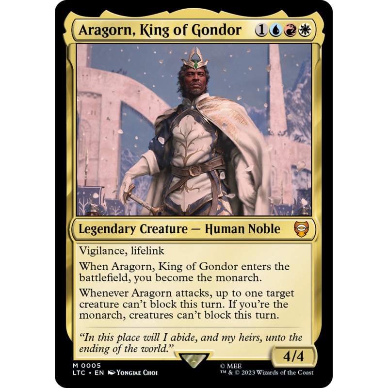 Aragorn, King of Gondor [The Lord of the Rings: Tales of Middle-Earth Commander]
