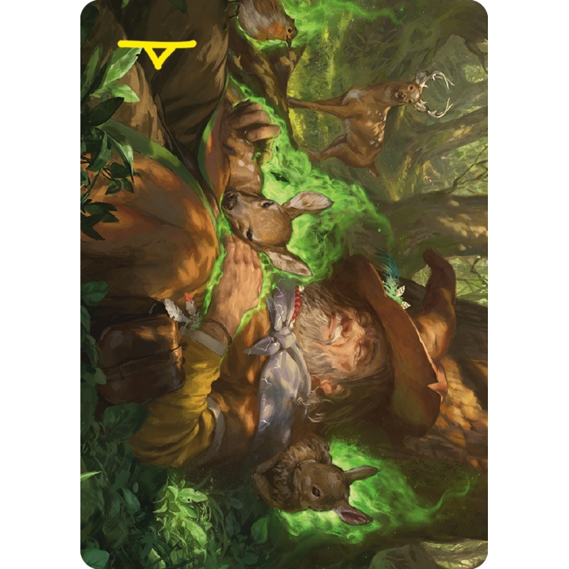 Asceticism Art Card (Gold-Stamped Signature) [The Lord of the Rings: Tales of Middle-earth Art Series]
