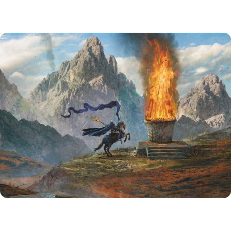 Call for Aid Art Card [The Lord of the Rings: Tales of Middle-earth Art Series]