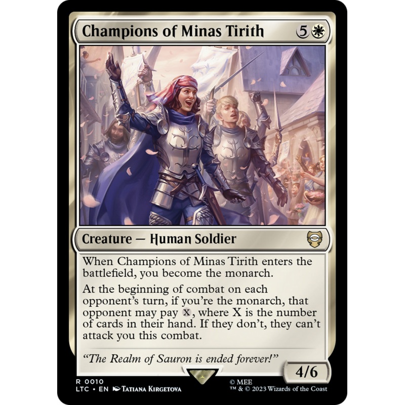 Champions of Minas Tirith [The Lord of the Rings: Tales of Middle-Earth Commander]