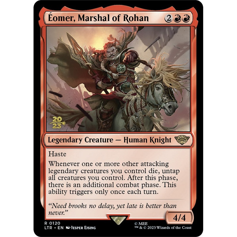 Eomer, Marshal of Rohan [The Lord of the Rings: Tales of Middle-Earth Prerelease Promos]