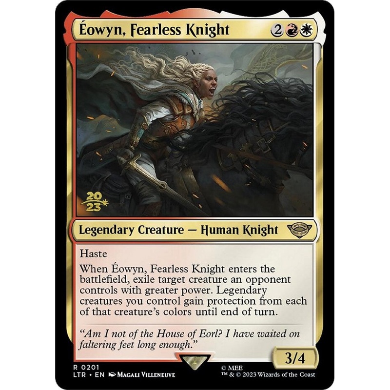 Eowyn, Fearless Knight [The Lord of the Rings: Tales of Middle-Earth Prerelease Promos]