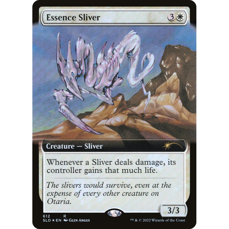 Essence Sliver (Extended Art) [Secret Lair Drop Series]