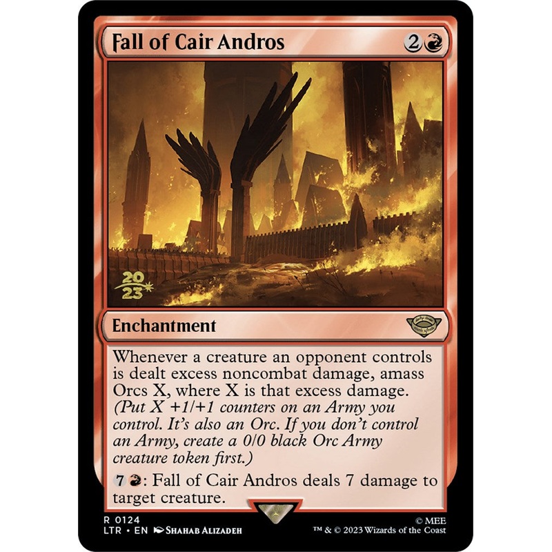 Fall of Cair Andros [The Lord of the Rings: Tales of Middle-Earth Prerelease Promos]