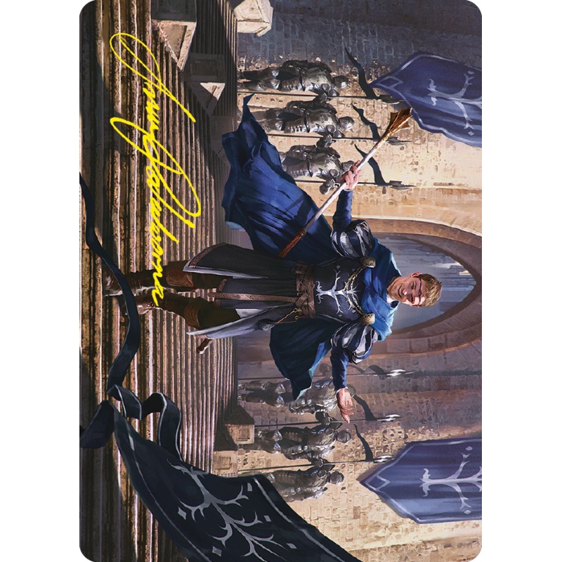 Faramir, Steward of Gondor Art Card (Gold-Stamped Signature) [The Lord of the Rings: Tales of Middle-earth Art Series]