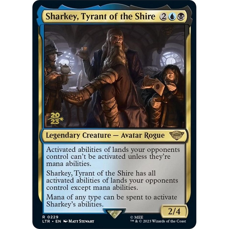 Sharkey, Tyrant of the Shire [The Lord of the Rings: Tales of Middle-Earth Prerelease Promos]