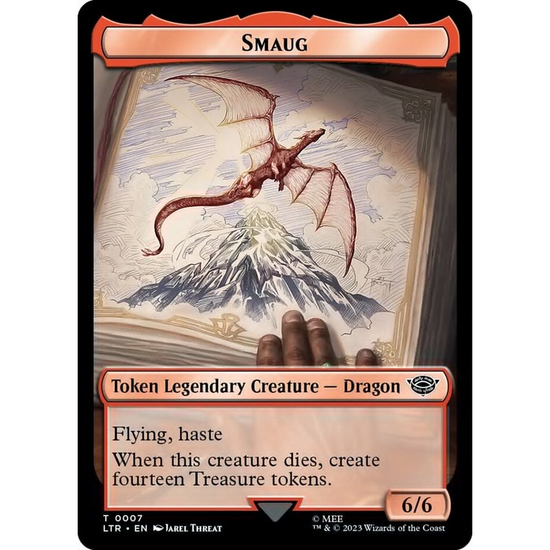 Smaug Token [The Lord of the Rings: Tales of Middle-Earth Tokens]