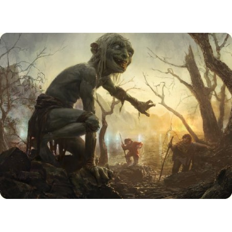 Smeagol, Helpful Guide Art Card [The Lord of the Rings: Tales of Middle-earth Art Series]