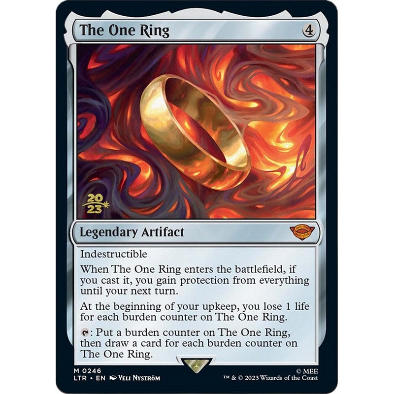 The One Ring [The Lord of the Rings: Tales of Middle-Earth Prerelease Promos]