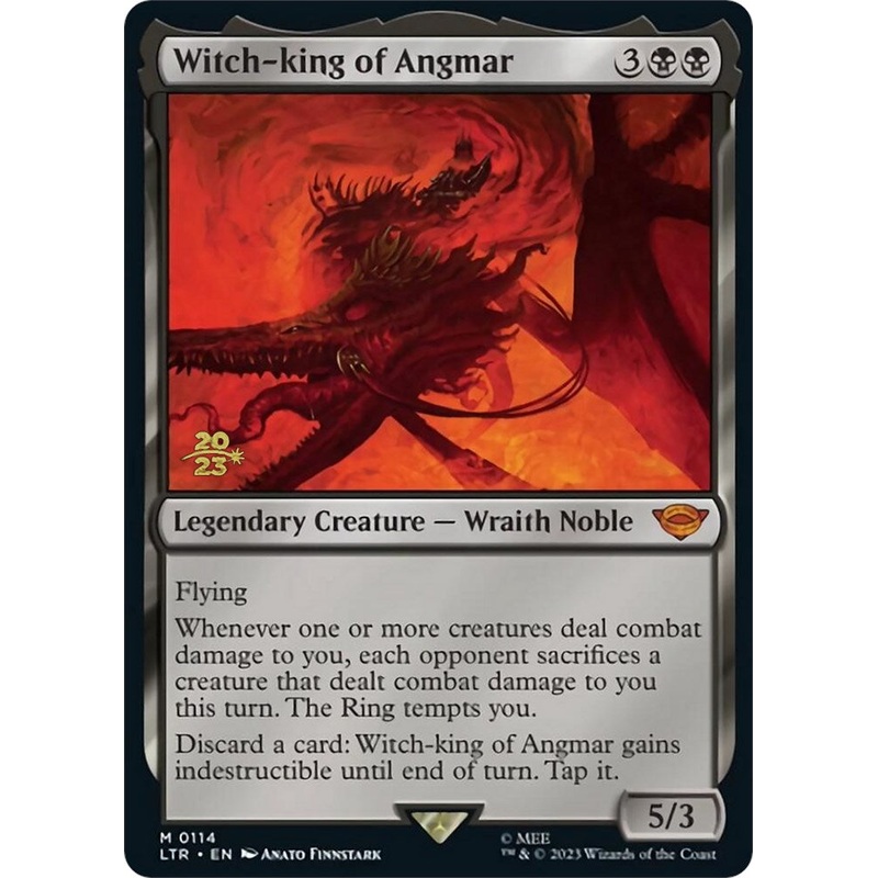 Witch-king of Angmar [The Lord of the Rings: Tales of Middle-Earth Prerelease Promos]