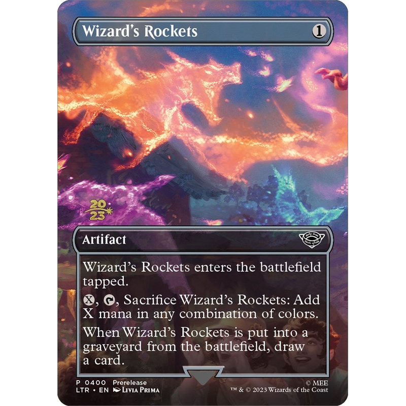 Wizard's Rockets [The Lord of the Rings: Tales of Middle-Earth Prerelease Promos]