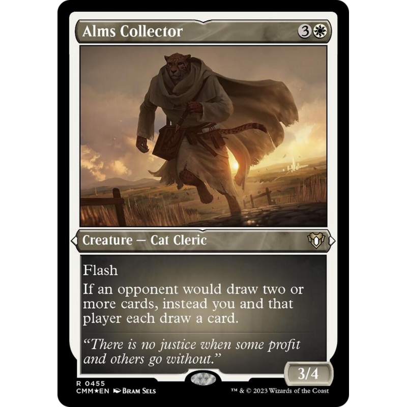 Alms Collector (Foil Etched) [Commander Masters]