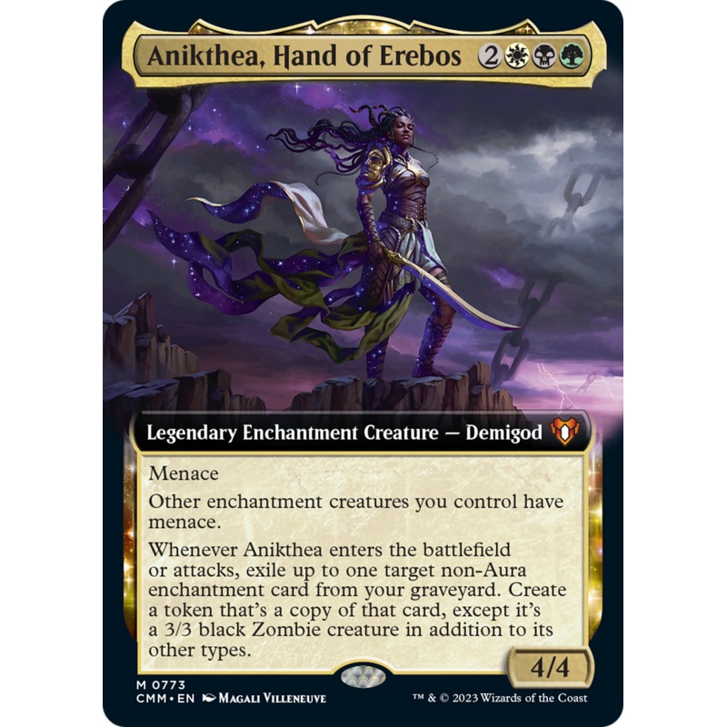 Anikthea, Hand of Erebos (Extended Art) [Commander Masters]